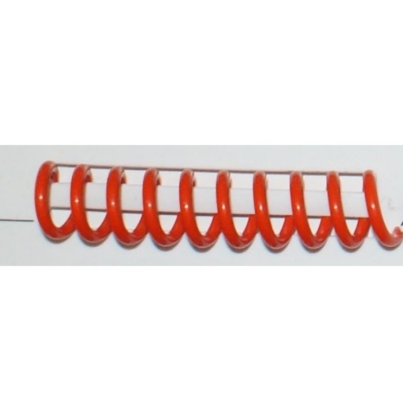 Reliure spirale plastique A 3 rouge