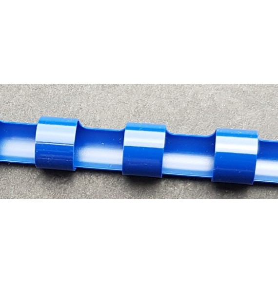 Fourniture reliure peigne plastique Bleu