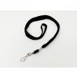 CORDON TOUR DE COU PORTE BADGE LANYARDS NOIR  PAR 100