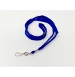 CORDON TOUR DE COU PORTE BADGE LANYARDS BLEU PAR 100