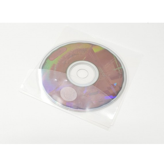 Pochette dos adhésif CD avec rabat repositionnable  par 100