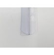 Baguette de serrage A4 perforation classeur transparent 5-6 mm par 100