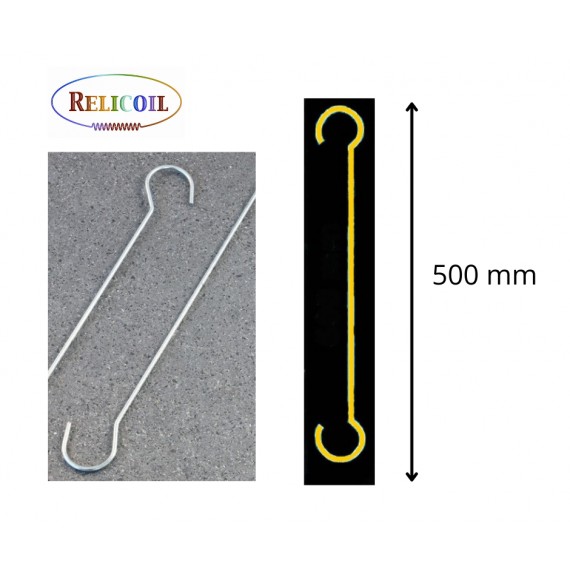 Crochet de suspension 500 mm par 100