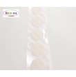 Pastille auto-agrippante  VELCRO 13 mm Blanc en rouleau