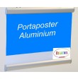 Porte affiche aluminium 210 mm