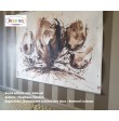 Porte affiche aluminium 210 mm