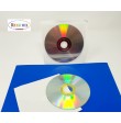 Pochette CD ou DVD adhésive trou oblong sans rabat par 100